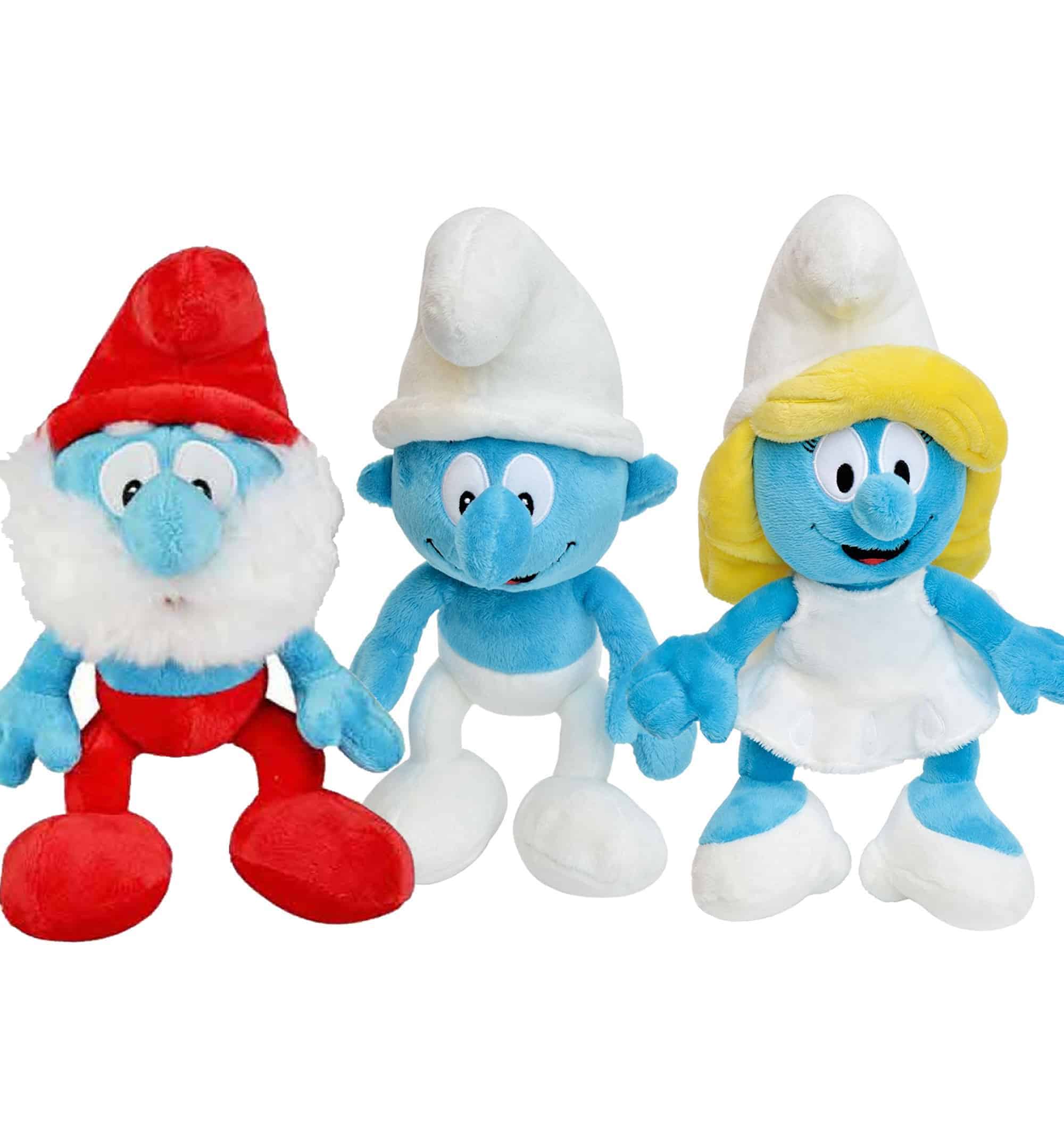 Set 3 jucarii muzicale din plus 30 cm - The Smurfs