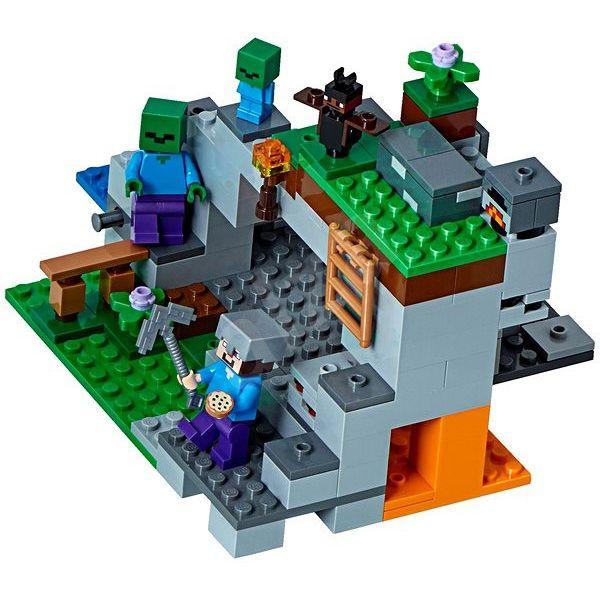 Joc de creatie tip Lego, Minecraft, 6+, 3 modele