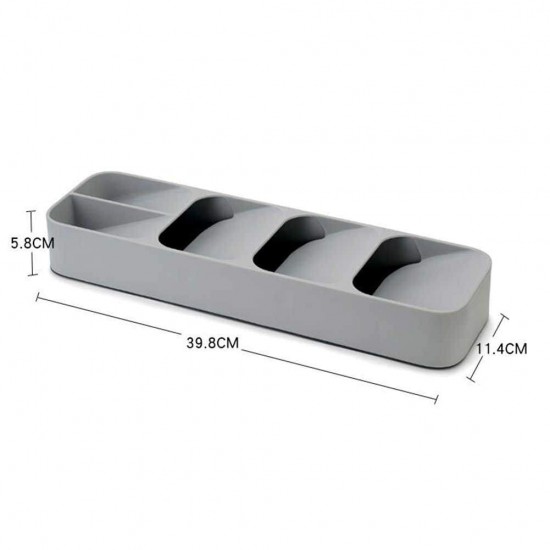 Organizator tacamuri pentru sertar, 39.6 x 11 x 5.5 cm