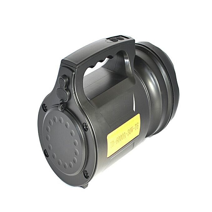 Lanterna puternica 30W LED, acumulator, faza lunga si scurta, 1800 lumeni