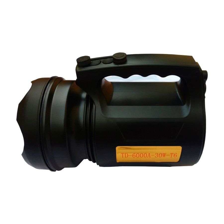 Lanterna puternica 30W LED, acumulator, faza lunga si scurta, 1800 lumeni
