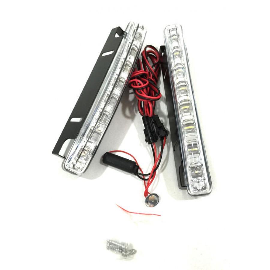 Set lumini zi universale - 2 x banda 8 LED auto