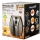 Friteuza Air Fryer Hausberg HB 2250, 1500 W, 2.6 L, Timer, Argintiu/Negru