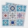 Set 18 stickere adezive decorative, caleidoscop, 9x9 cm