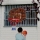 Set cos si minge de baschet pentru perete, 60 x 44 cm