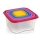 Set 7 caserole prevazute cu capace colorate