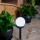Set 3 x lampa solara cu senzor crepuscular, 35 cm, diametru 10 cm