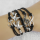 Set 3 bratari martisor cu accesorii si bratara piele