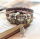 Set 3 bratari martisor cu accesorii si bratara piele