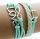 Set 3 bratari martisor cu accesorii si bratara piele