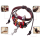 Set 3 bratari martisor cu accesorii si bratara piele