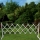 Gard decorativ alb pliabil, 80x200 cm