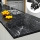 Folie adeziva imitatie marmura neagra, 60 x 200 cm, set 2/3 bucati