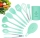 Set 11 ustensile din silicon, pentru gatit - Turcoaz