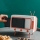 Cutie retro TV pentru servetele, cu suport de telefon