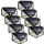 Set 8 x Lampa 100 LED cu panou solar, senzor de miscare