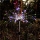 Lampa solara artificii cu suport metalic, 120 LED, multicolor