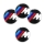 Set 4 capace jante de aliaj, model BMW M