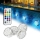 Set 4 lampi LED RGB, cu telecomanda, rezistente la apa