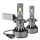 Set 2 Lampi H7 LED V20 30000 Canbus, Alb rece