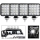 Set 4 proiectoare 16 LED 48W auto IP 67