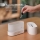 Umidificator, Flame Night Light, LED 180 ml, Alb/Negru