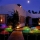 Set 3 x Lampa solara tip meduza, fibra optica LED RGB