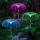 Set 3 x Lampa solara tip meduza, fibra optica LED RGB