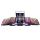 Trusa machiaj XXL Miss Rose - 142 fard ochi + 6 fard sprancene + 3 aplicatoare