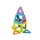Set de constructie Magic Magnetic, 10 piese