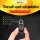 Mini casca Bluetooth Andowl Q-910, Stereo Music V4.0, iOS si Anroid, Negru