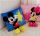 Set 2 perne decorative din plus 3D Mickey Mouse si Minnie Mouse