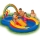 Piscina gonflabila cu tobogan 2.95 x 1.90 x 1.35 M, Intex Rainbow