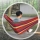 Hamac multicolor din bumbac pentru 1 persoana 180 x 80 cm