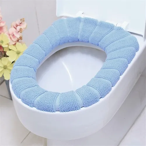 Husa confortabila, moale, lavabila, pentru capacul de toaleta