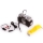 Compresor auto 2 cilindri 4x4, 75 l/min cu iluminare