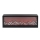 Felinar decorativ tip semineu, 60 x 10 x 20 cm, Negru