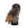Ornament cu incarcare solara - Bufnita de gradina