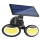 Lampa solara dubla 56 LED cu senzor de miscare