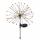Set 2 x lampa solara artificii cu suport metalic, 90 LED