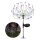 Set 2 x lampa solara artificii cu suport metalic, 90 LED, multicolor
