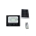 Proiector LED exterior 40W alb rece cu panou solar, Solar Light IP 66