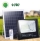 Proiector LED exterior 40W alb rece cu panou solar, Solar Light IP 66