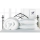 Set Sezonier Premium: Pilota dubla cu puf siliconat + 2 perne