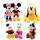 Set 6 jucarii de plus cu personaje Disney 30 cm