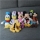 Set 6 jucarii de plus cu personaje Disney 30 cm