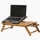 Masuta pliabila laptop din lemn de bambus
