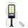 Set 4 x Lampa solara 8 celule, 160 LED COB, telecomanda