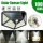 Set 4 x Lampa 100 LED cu panou solar, senzor de miscare