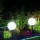 Set 2 x lampa solara, H 34 cm, senzor de lumina